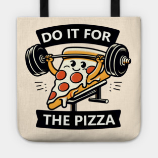Funny Lifting Workout, Pizza Lover Tote