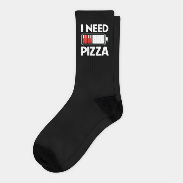 Funny Pizza Lover Socks by logiamerch