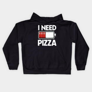 Funny Pizza Lover Kids Hoodie