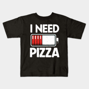 Funny Pizza Lover Kids T-Shirt