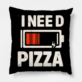 Funny Pizza Lover Pillow