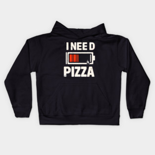 Funny Pizza Lover Kids Hoodie