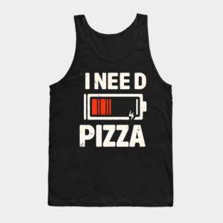 Funny Pizza Lover Tank Top