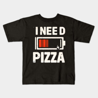 Funny Pizza Lover Kids T-Shirt