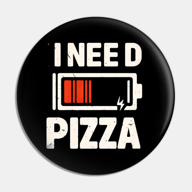 Funny Pizza Lover Pin by logiamerch