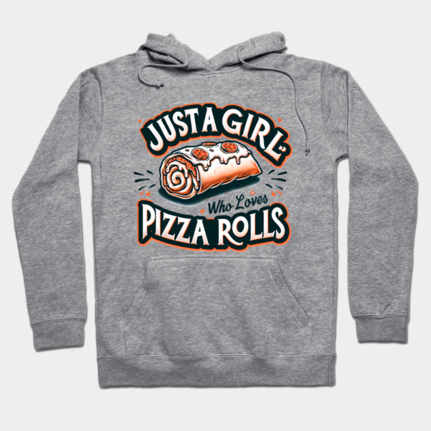 Just a Girl Who Loves Pizza Hoodie by logiamerch