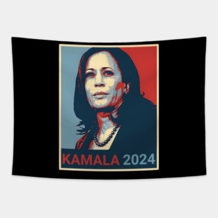 Kamala Harris for President 2024 Tapestry