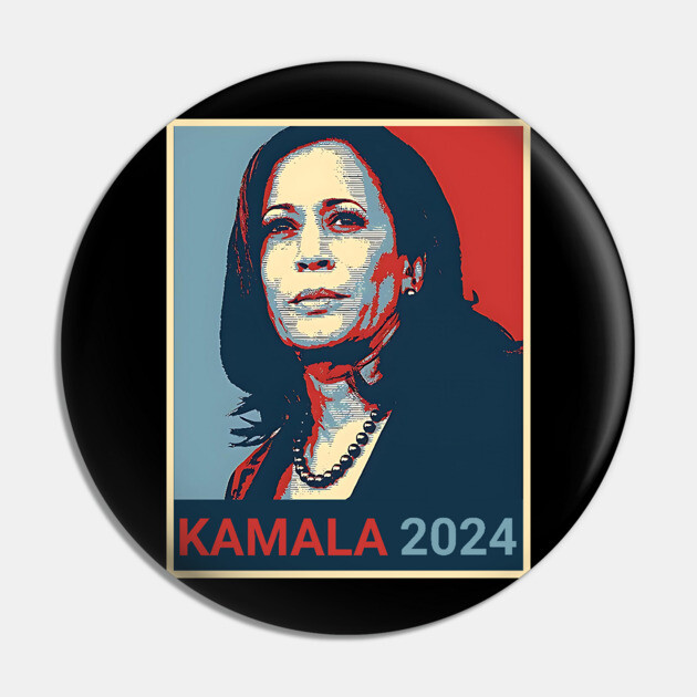 Kamala Harris for President 2024 Pin by UrbanLifeApparel