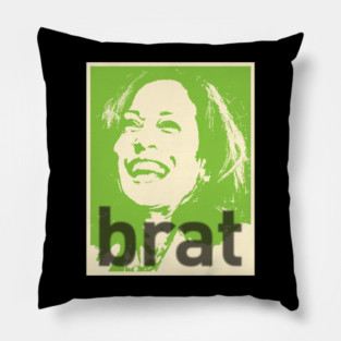Kamala Harris 1 by Buck Tee Pillow