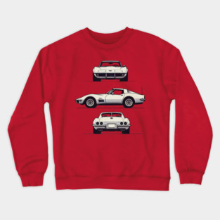 1969 Corvette Classic Crewneck Sweatshirt
