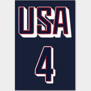 Team USA 2024 - curry Posters and Art