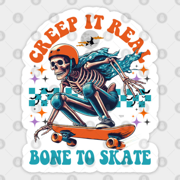 Creep it Real Sticker by JessArty