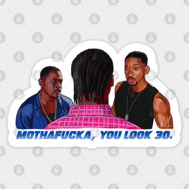 Bad Boys 2: Reggie is 30 Sticker by 51Deesigns