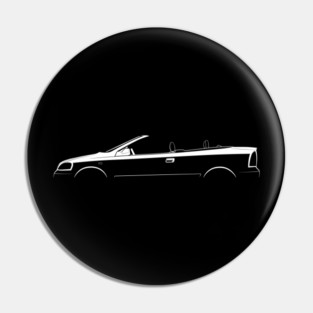 Opel Astra Cabrio (G) Silhouette Pin