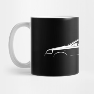 Opel Astra Cabrio (G) Silhouette Mug