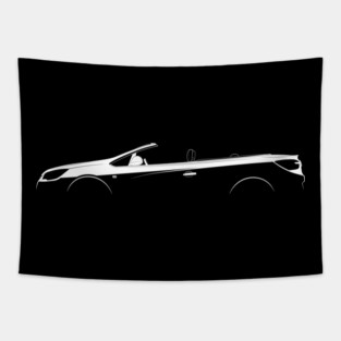 Opel Cascada Silhouette Tapestry