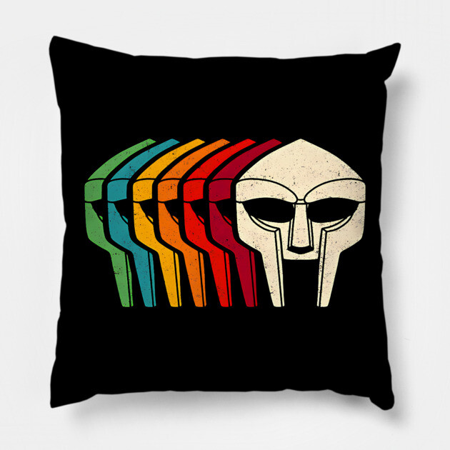 Retro MF Doom Pillow by UrbanLifeApparel