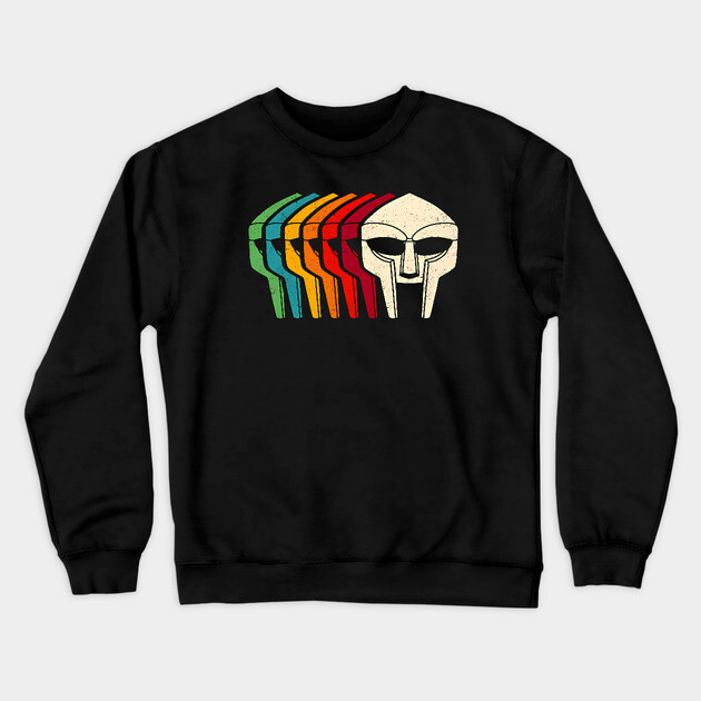 Retro MF Doom Crewneck Sweatshirt by UrbanLifeApparel