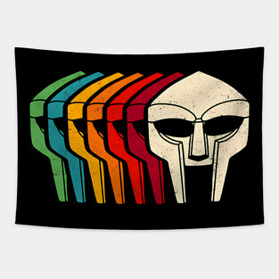 Retro MF Doom Tapestry