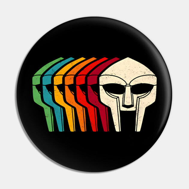 Retro MF Doom Pin by UrbanLifeApparel