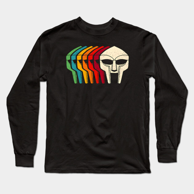 Retro MF Doom Long Sleeve T-Shirt by UrbanLifeApparel