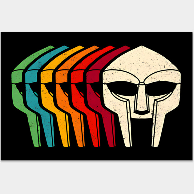 Retro MF Doom Wall Art by UrbanLifeApparel