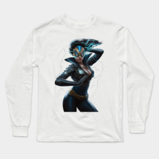 Supper female Jacket Adorned Long Sleeve T-Shirt