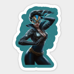 Supper female Jacket Adorned Sticker