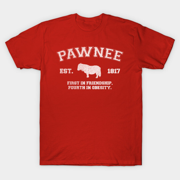 Pawnee Athletic Tee T-Shirt by Winston Gambro
