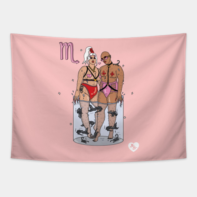 Scorpio Tapestry by AilieBanks