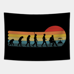 Funny 3D Printer 3D Printing Evolution Tapestry