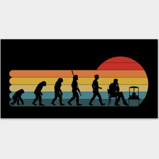 Funny 3D Printer 3D Printing Evolution Posters and Art