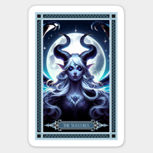 The Succubus Tarot Card Sticker