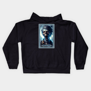 The Zombie Tarot Card Kids Hoodie