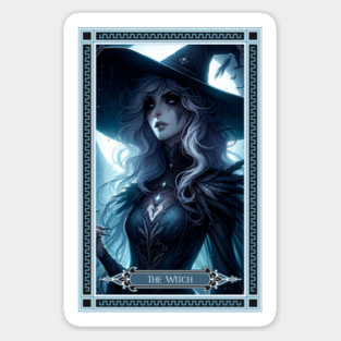 The Witch Tarot Card Sticker