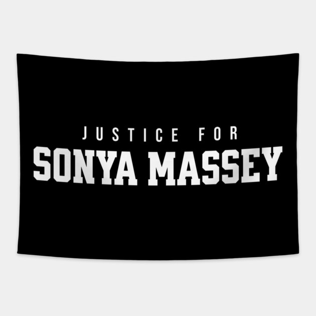 Justice for Sonya Massey Tapestry by UrbanLifeApparel