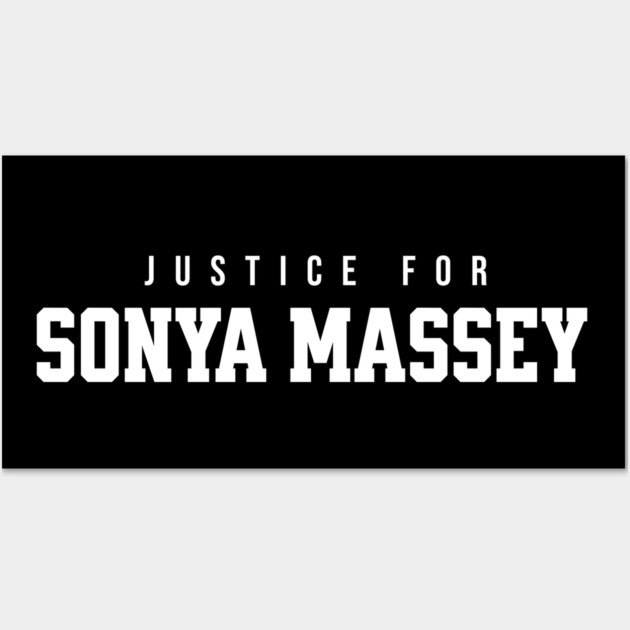 Justice for Sonya Massey Wall Art by UrbanLifeApparel