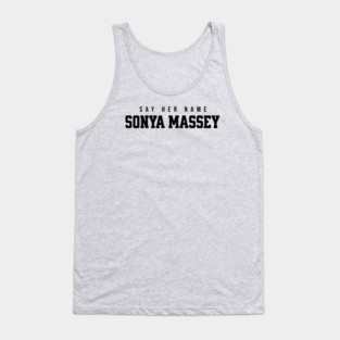 Sonya Massey - Say her name Tank Top