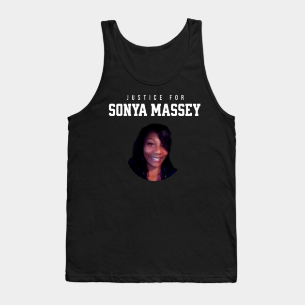 Justice for Sonya Massey Tribute Tank Top by UrbanLifeApparel