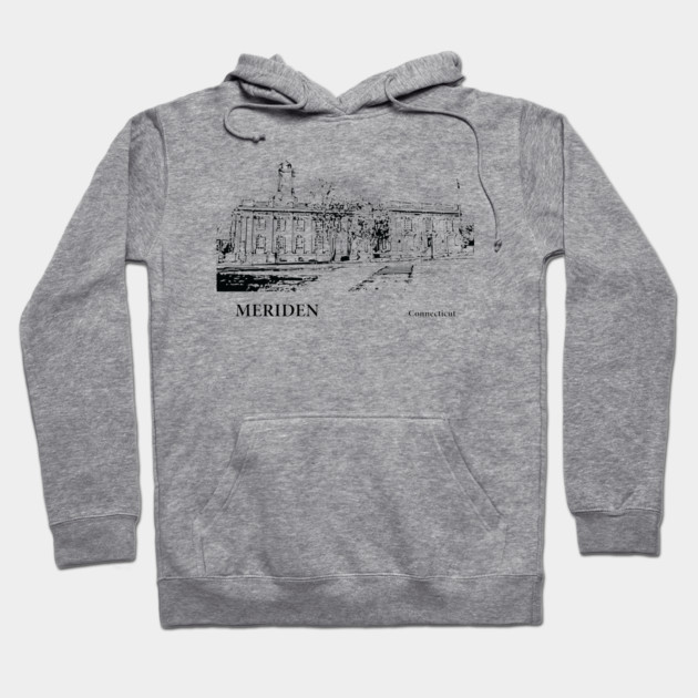Meriden Connecticut Hoodie by Lakeric