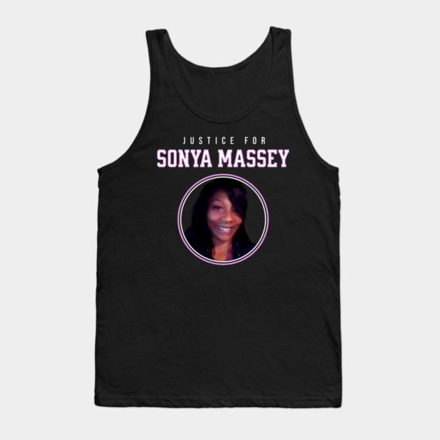 Justice for Sonya Massey Tribute Tank Top by UrbanLifeApparel