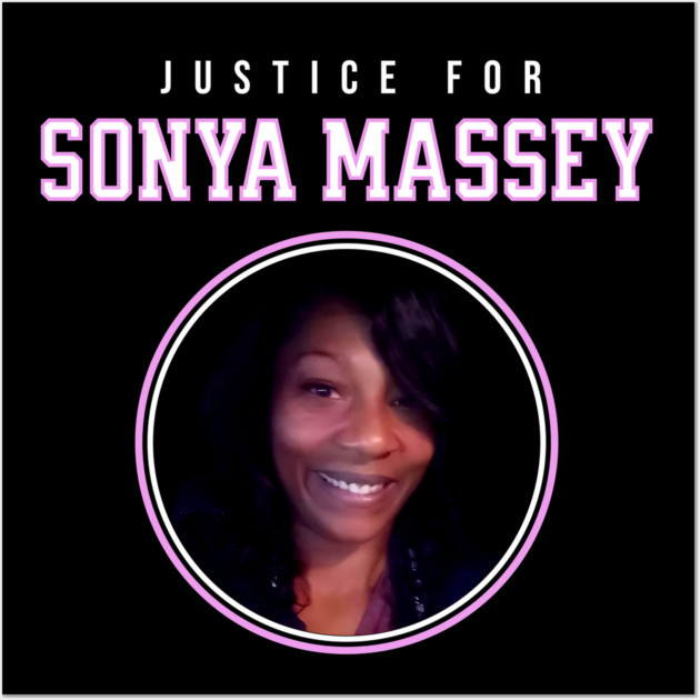 Justice for Sonya Massey Tribute Wall Art by UrbanLifeApparel