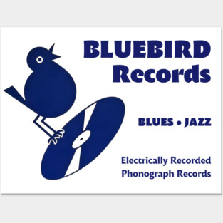 Bluebird Records Posters and Art