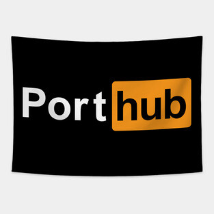 Parody Porthub Tapestry
