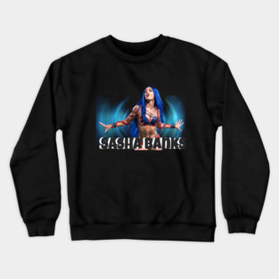 sasha banks Crewneck Sweatshirt