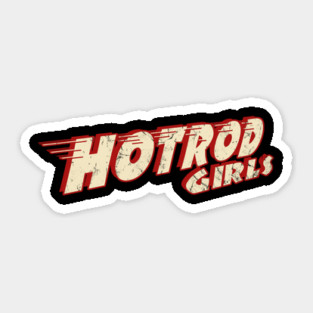 Hot Rod Girls Sticker