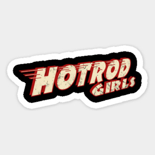 Hot Rod Girls Magnet