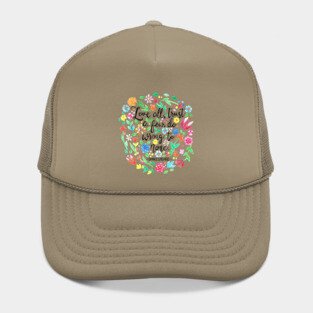 Shakespeare Quote Hat