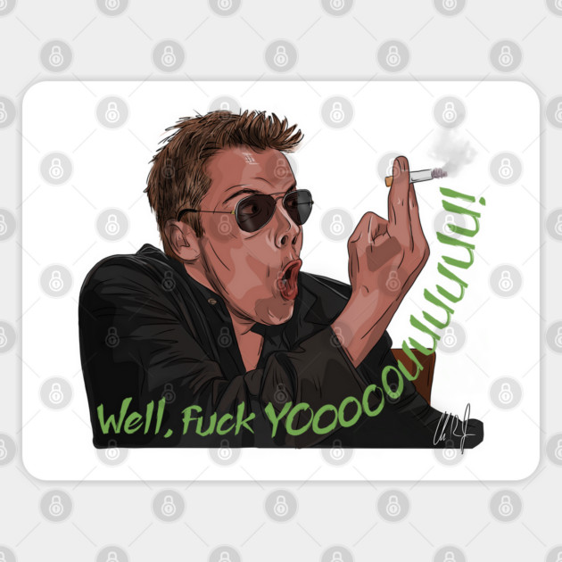 Rules of Attraction: Richard/Dick Sticker by 51Deesigns