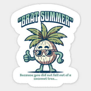 Brat Summer Sticker